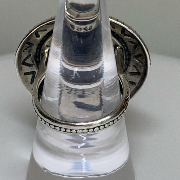 Silpada Intricate Sterling Silver Lapis Lazuli Cabochon Peruvian Design Ring - Picture 4 of 16